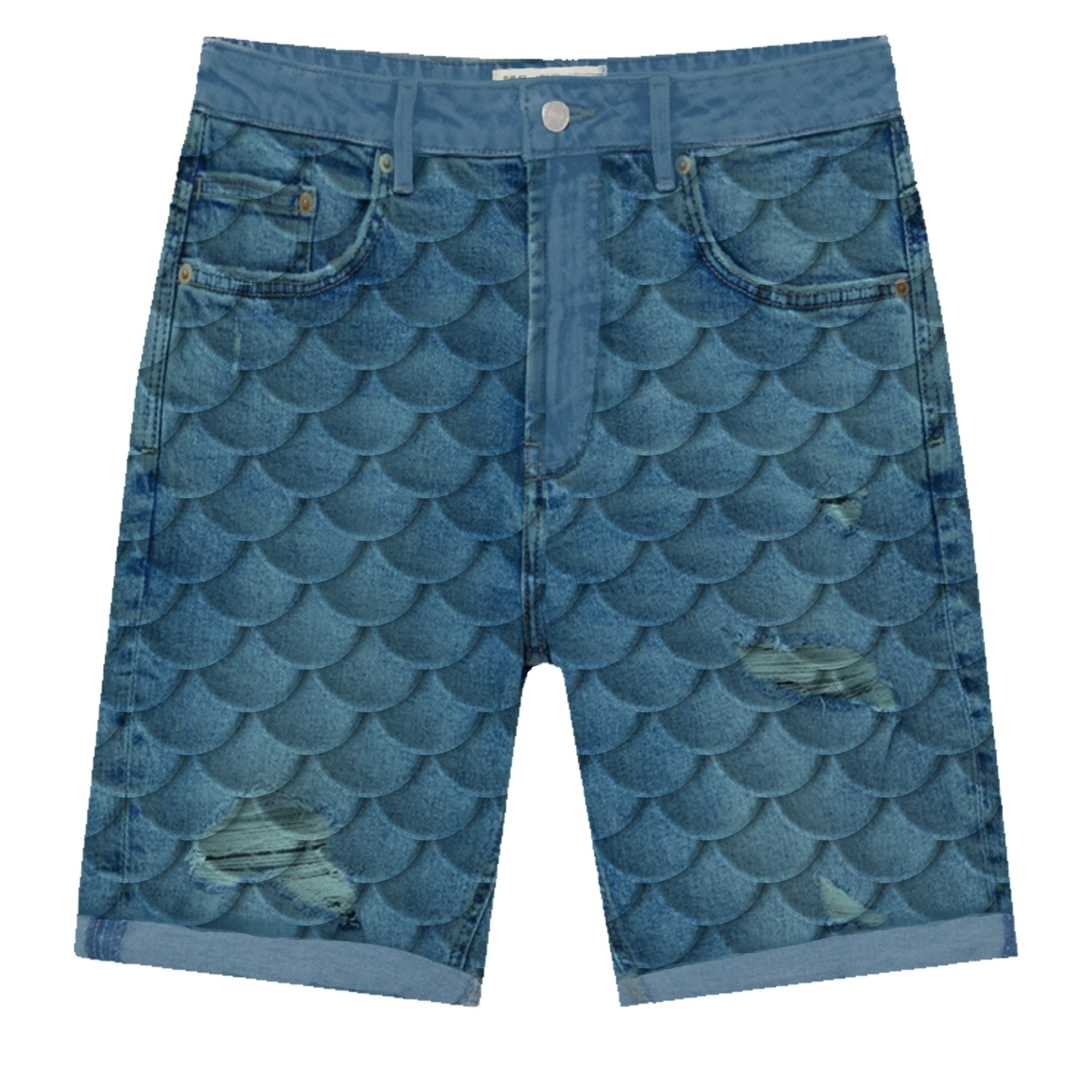 Fishscale Jorts