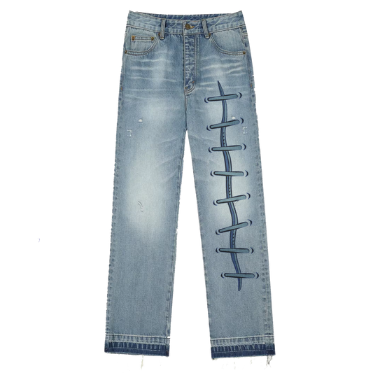 Stitched-Up Jeans